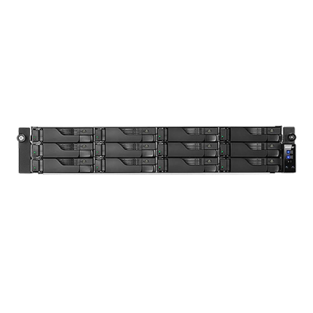 Servidor NAS Asustor AS6512RD, 12RD, Intel ATOM C3538 Quad-Core 2.1 GHz, 8GB DDR4, Prata