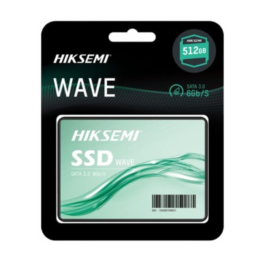 SSD Hiksemi Wave S, 960GB, SATA III, 2.5", Leitura 510MB/s, Gravação 460MB/s