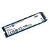 SSD Kingston NV2, 500GB, M.2 NVMe 2280, Leitura 3500MB/s e Gravação 2100MB/s