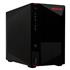 Storage AS5402T Asustor NAS 2 baias Sata 4 slots NVMe Preto