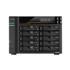 Storage Asustor AS6810T, 10 Baias, PCIe, USB4, 10 GBe, Preto