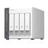 Storage NAS QNAP TS-433-4G, ARM Cortex-A55 Quad-Core 2.0GHz, 4GB RAM, 4 Baias SATA, 2.5GbE, Torre