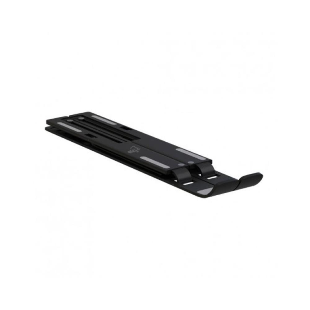 Suporte de Mesa Portátil para Notebook, ELG, NTB8520B, 10 a 17.3 Polegadas, 10 Níveis de Altura, Preto