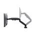 Suporte articulado para monitor, ELG, F80N, 17 &#34;a 35&#34;, pistão a gás, retrátil e ajustável, preto