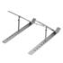 Suporte Para Notebook Pix/5+/KOKAY 079-0062, Altura Ajustável, Dobrável, Até 15.6 Polegadas, Alumínio, ABS, Branco