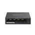Switch Mercusys  MS105GP, 5 Portas, Gigabit, 4 Portas POE+, Preto