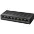 Switch 8 portas Tp-Link LS1008G, 10/100/1000 Mbps, não gerenciável, Preto