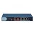 Switch Hikvision Não Gerenciável, 10/100/1000, 16 Portas, Poe, Metal - DS-3E0318P-E/M