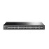 Switch Gerenciável L2+ TP-Link, TL-SG3452,  48 Portas Gigabit RJ45, 4 Slots SFP Gigabit, Controle de Fluxo, Preto