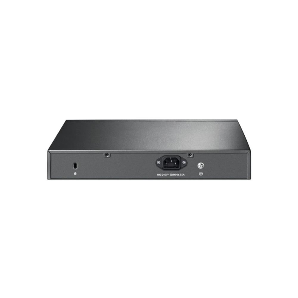 Switch Tp-Link 16 Portas, 10/100/1000, Montável Em Rack, Preto