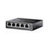 Switch TP-Link Omada ES205GP, 5 Portas Gigabit, 4 Portas PoE+, 65W, Gerenciável, Cinza
