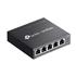 Switch TP-Link Omada ES205GP, 5 Portas Gigabit, 4 Portas PoE+, 65W, Gerenciável, Cinza
