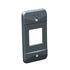 Tampa PVC Cinza Escuro 1/2  3/4 para 2 Teclas 913621 Cemar