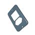 Tampa 1 Tomada + 2 Interruptor Juntos 914413-Legrand
