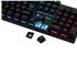 Teclado Mecânico Gamer New Hero Prisma, Rainbow, Switch Blue, ABNT2, USB, Preto