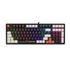 Teclado Mecânico Gamer New Hero Arkana, RGB, Switch Blue, ABNT2, USB, Preto e Cinza