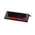 Teclado Mecânico Gamer New Hero Titan Mini 60%, Rainbow, Switch Blue, ABNT, USB, Preto e Cinza