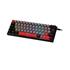 Teclado Mecânico Gamer New Hero Titan Mini 60%, Rainbow, Switch Blue, ABNT, USB, Cinza e Preto