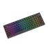 Teclado Mecânico Gamer New Hero Warlock, Rainbow, Switch Blue, USB, Preto