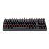 Teclado Mecânico Gamer Redragon Kumara TKL, LED Vermelho, Switch Blue, ABNT2, USB, Preto