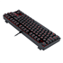 Teclado Mecânico Gamer Redragon Kumara TKL, LED Vermelho, Switch Blue, ABNT2, USB, Preto