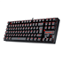 Teclado Mecânico Gamer Redragon Kumara TKL, LED Vermelho, Switch Blue, ABNT2, USB, Preto
