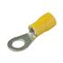 Terminal Olhal Garen 27 x 06, Para Motor Garen, Amarelo - C02512