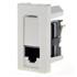 Tomada Pial Legrand Plus+ RJ45 CAT5 LCS², Branco, 615045BC