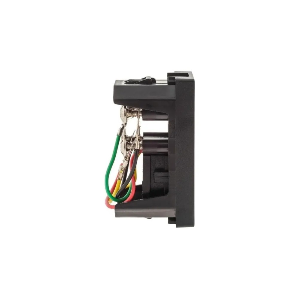 Tomada de Telefone RJ11 Legrand, Pial Plus+ 4 Fios, 1 Módulo, Preto, 615010PT