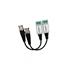 Transformador Balun de Vídeo FC, 1 par, UTP,  AHD,CVI,TVI, Preto