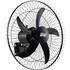 Ventilador de Parede WAP Rajada PRO 60cm, 135W, com 5 Pás, com 3 Velocidades, Bivolt, Preto