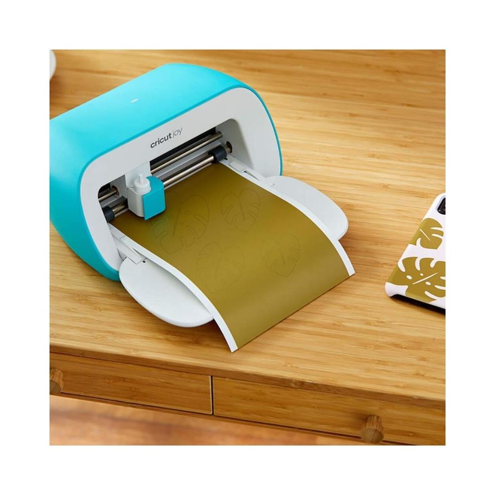 Vinil Permanente Smart Cricut Joy, Branco, 3 m (14×30 cm), Brilhante, Corte Longo Sem Tapete, Compatível Joy