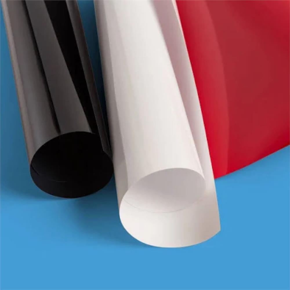 Vinil Termocolante Elegance, Cricut Everyday Iron-On Sampler, Kit com 3 Folhas 30,5 × 30,5 cm, Preto / Branco / Vermelho