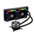 Water Cooler Lian Li Galahad AIO UNI FAN SL120, RGB, 240mm, Intel e AMD, Preto
