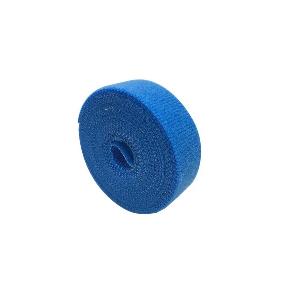 Velcro Dupla Face 3m X 20mm Pacote C 20und Azul Gmi Distribuidora 8646